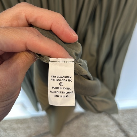 Ramy Brook Kinslie Dress Olive - Picture 9 of 10